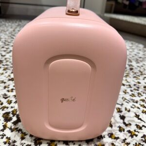 Pink Makeup Mini Fridge by Qubi